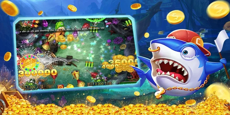 Người chơi có thể trải nghiệm sự đa dạng loài cá cùng các mức thưởng tại sảnh game.