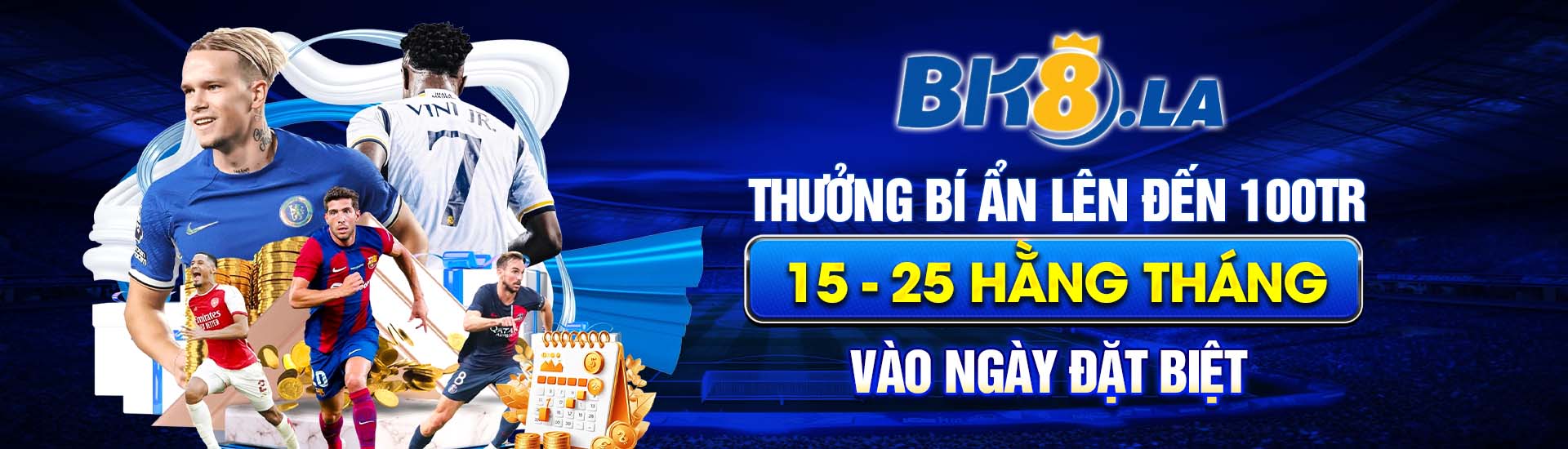 Thưởng bí ẩn lên đến 100tr 15 - 25 hằng tháng